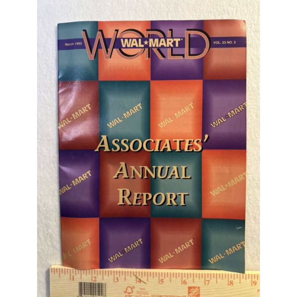 Walmart World March 1993, Vol. 23, No. 3, Associates' Annual Report
